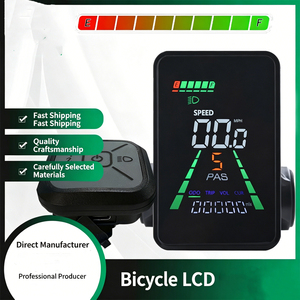 Ordenador electrónico inteligente y colorido para <span class=keywords><strong>bicicleta</strong></span>, de fabricación original, económico, con soporte para manillar, resistente al agua IP67, pantalla LCD para <span class=keywords><strong>bicicleta</strong></span> eléctrica. - Product Image 2