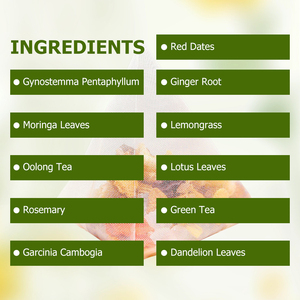 Té desintoxicante de 14 días en oferta con Garcinia Cambogia que promueve la pérdida de peso y aumenta tu energía. Té Oolong, té desintoxicante de 14 días. - Product Image 5