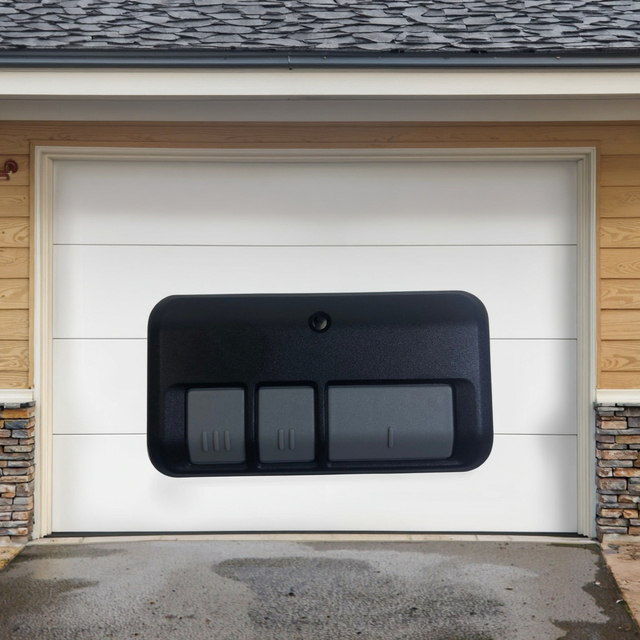 TPD TPD-TRX19 Wireless Rolling Code 315MHz Metal RF Transmitter 3 Buttons Garage Gate Door Operation Learning Coding (100m