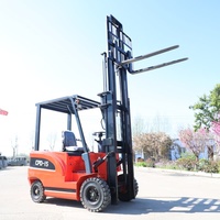 Kostenloser Versand 1,5 Tonnen Mini Elektro-Gabelstapler Kleiner Gegengewichts-Elektro-Gabelstapler Neuer Tragbarer Batterie-Elektro-Gabelstapler