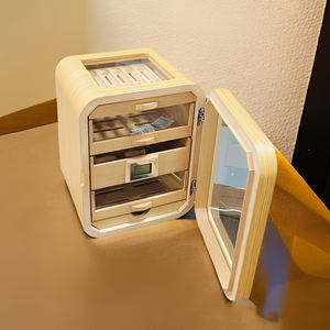 Kelas atas penyimpanan Mini besar Humidor Kuba kayu Cedar dalam stok dari produsen - Product Image 2