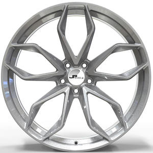 Jantes de voiture en alliage d'aluminium forgées de 21 pouces 5x112, design concave personnalisé en usine, argentées, pour <span class=keywords><strong>Chevrolet</strong></span> # JM7075 - Product Image 3