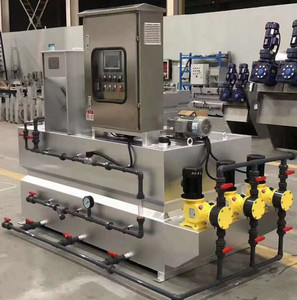 500L/hr Polymer trộn định lượng Hệ thống hóa chất flocculant trạm chuẩn bị Dispenser định lượng trạm - Product Image 3