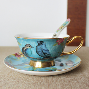 A317 Custom European Style Bone China Afternoon Tea <strong>Cup</strong> Ceramic Coffee <strong>Cup</strong> <strong>and</strong> <strong>Saucer</strong> Set