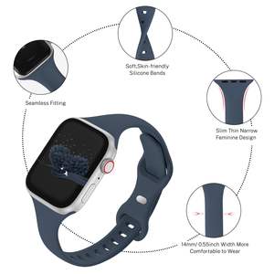 Correa Delgada de Silicona Upro32 Colors para Apple Iwatch Series 11 10 9 Ultra 3 2 1, Personalizable con Impresión y Grabado, Correa para Reloj Inteligente - Product Image 2