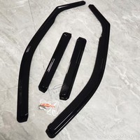 Nuevos Deflectores de Ventanilla para Toyota 4Runner 2025+, Juego de 4 Piezas, Viseras de Canal para Sol, Lluvia y Clima, Cubierta Embellecedora