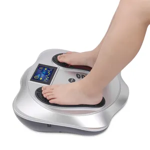 Masajeador de pies EMS & TENS, estimulador muscular, dispositivo de circulación de pies, relajación, rigidez, músculos, alivia el dolor de pies y piernas