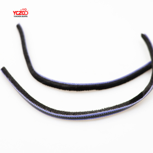 YCZCO W-5X5 Bendable Bi-Color Wool Brush Strip Sound Insulation Weather <strong>Seal</strong> for <strong>UPVC</strong> Sliding Sash <strong>Door</strong> - Product Image 2