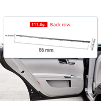 Joint d'étanchéité inférieur en caoutchouc pour bas de caisse de voiture 2216900162 2216900262 pour Mercedes-Benz W221