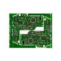 Layanan terbaik disesuaikan PCB papan sirkuit cetak FR4 hitam putih biru merah masker Solder Drop PCB dengan layanan SMT