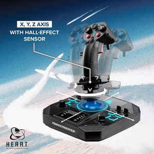 Thrustmaster Flight Joystick SOL-R4 Throttle + Set Compatible With <b>PC</b> Simulation Air Combat Game <b>Sticks</b> SOL-R 4 SOL-R 4 - Product Image 5