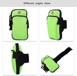 Cell Sports Arm Phone Armband Outdoor Sport Running Exercise Gym Wrist Pouch Case Bag Promotion <b>Gift</b> - Product Image 2