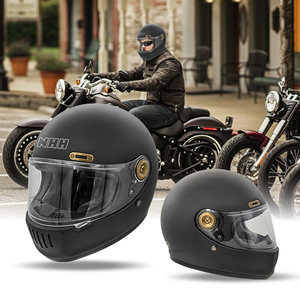 Casco <span class=keywords><strong>Moto</strong></span> Personalizzato Protettivo Estivo <span class=keywords><strong>Accessori</strong></span> <span class=keywords><strong>Moto</strong></span> Fuoristrada Vintage Retrò Casco Integrale - Product Image 3