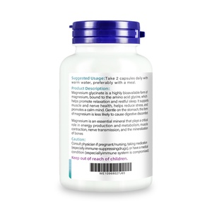 Suplemento Orgánico de Citrato de Magnesio con Zinc para el Apoyo Inmunológico, Salud Ósea, Nerviosa y Muscular - Product Image 3