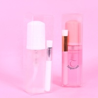 Kit de Shampooing Cils en Gros 30ml 60ml 100ml Rose, Ensemble Bouteilles de Shampooing Cils avec Votre Logo, Produit Personnalisé