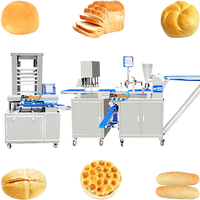 Ligne automatique de fabrication de pain grillé en acier inoxydable pour pains baguettes sucrés, équipement de boulangerie Binkang certifié CE/ISO9001, 10-60 pièces/min