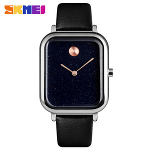 Skmei Women's Quartz Watch Rose Gold Mesh Band Starry Sky Face 30M Waterproof Analog Couple Watch - Product Image 5