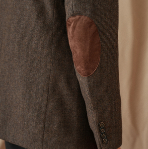 Giacca da Uomo Autunnale in 30% Lana, Slim Fit, Casual, con Risvolto a Tacca, Alta Qualità, Monopetto con Spacco Centrale Posteriore - Product Image 5