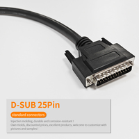 DB25 mâle à 8 canaux blindé 8 voies XLR mâle Audio serpent câble Durable PVC veste pour Studio enregistrement systèmes Audio câble