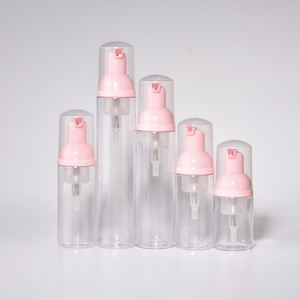 Distributeur de savon liquide cosmétique PET 30ml 50ml 100ml avec flacon pompe à mousse emballage de crème pour le <span class=keywords><strong>visage</strong></span> flacon <span class=keywords><strong>nettoyant</strong></span> - Product Image 4