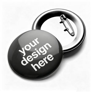 Badge Bouton Métallique Holographique Personnalisé 2,25 Pouces – Créez Votre Propre Badge en Étain Plaqué avec Motif Photo Tendance - Product Image 6