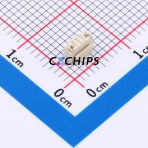 ZX-0.8-3PLT Wire-to-Board Pin Header SMD,P=0.8mm Connector 1x3P 0.8mm Vertical Mount 3P - Product Image 2