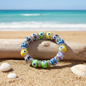 ตาชั่วร้ายลูกปัดแฟชั่นสำหรับสร้อยข้อมือ - Product Image 3