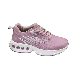 Zapatillas Deportivas de Mujer al por Mayor, Personalizadas, ODM, OEM, Baratas, Transpirables, con Amortiguación, Punta Cerrada, Estilo Chunky, Color Rosa, para Gimnasio, Otoño y Primavera - Product Image 3