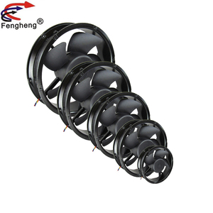 Ventilateur <span class=keywords><strong>d</strong></span>'extraction industriel à haut <span class=keywords><strong>d</strong></span>ébit <span class=keywords><strong>d</strong></span>'<span class=keywords><strong>air</strong></span> 220mm, moteur cc <span class=keywords><strong>12</strong></span> <span class=keywords><strong>volts</strong></span>, cadre métallique, ventilateur de refroidissement à flux Axial, 24V, 48V, 22060mm - Product Image 4
