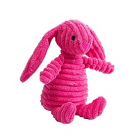 Jouets à mâcher durables en velours côtelé et peluche pour chiens, résistants aux morsures, en forme d'animaux, pour la dentition et l'entraînement des chiots de petite et grande taille