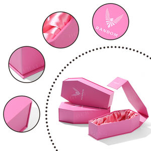 Подарочные картонные коробки в форме гроба с атласной вставкой - Product Image 5