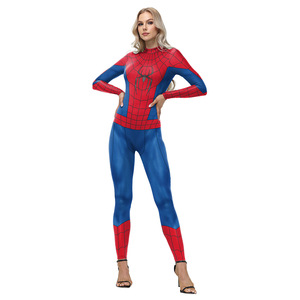 Costume da Supereroe con Motivo L, Tuta <span class=keywords><strong>Spider</strong></span>-<span class=keywords><strong>Man</strong></span> per Cosplay, Halloween, Carnevale, Eventi, Spettacoli, Feste, in Tessuto Elasticizzato - Product Image 6