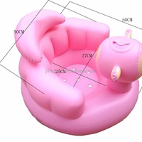 Canapé gonflable pour bébé, chaise haute gonflable pour bébé, chaise gonflable singe pour enfants, chaise d'apprentissage gonflable pour bébé
