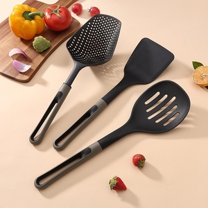 Espátula <span class=keywords><strong>de</strong></span> Cocina Wonderfulife WLB-1079, <span class=keywords><strong>de</strong></span> Nailon con <span class=keywords><strong>Mango</strong></span> <span class=keywords><strong>de</strong></span> Plástico Hueco, Antiadherente, Antideslizante, Resistente al Calor y a las Quemaduras - Product Image 3