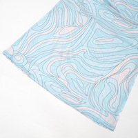 Robe de plage à col rond sexy pour femmes, robe en maille transparente, robe de soirée à pois, robe à manches longues