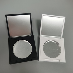 Y032 Sang Trọng D36.5mm Biểu Tượng Tùy Chỉnh Vuông Matte Màu Đen Son Môi Kem Phấn Má Hồng Nhỏ Gọn Bột Trang Điểm Trường Hợp Với Gương - Product Image 3