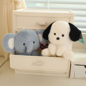 Cartone animato giocattoli di peluche cane maiale elefante topo di pecora scimmia ciondolo giocattolo di peluche compagno - Product Image 2