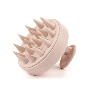 Cepillo exfoliante de cuero cabelludo para mujer, cepillo exfoliante de cuero cabelludo de silicona con logotipo personalizado - Product Image 1