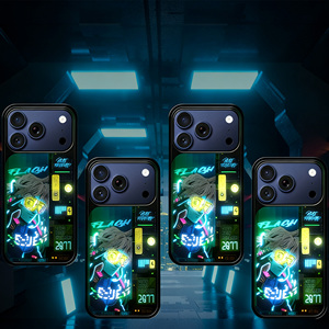 Cartoon Mobile Phone Case,Light up <strong>Phonecase</strong>,Flashing <strong>PhoneCase</strong> Sound Active Voice Control <strong>LED</strong> Flashing <strong>Phonecase</strong> - Product Image 5