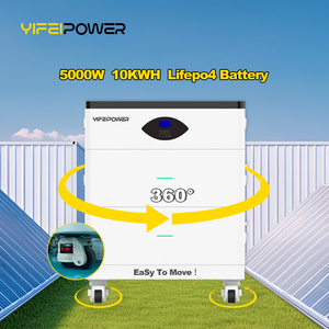 Système de stockage d'énergie portable tout-en-un haute sécurité pour la maison, station d'alimentation 10 kWh, batteries au lithium solaires - Product Image 3