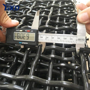 Bán Buôn Chất Lượng Cao 65 Mn Thép Crimped Dây Lưới Công Nghiệp Nặng Màn Hình Rung Màn Hình Dây Lưới - Product Image 6