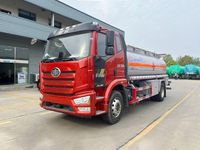 Camion-citerne FAW J6 4X2 12,7 m³ pour ravitaillement mobile en zone rurale, émissions et direction personnalisées, fabriqué en Chine, certifié ISO CCC