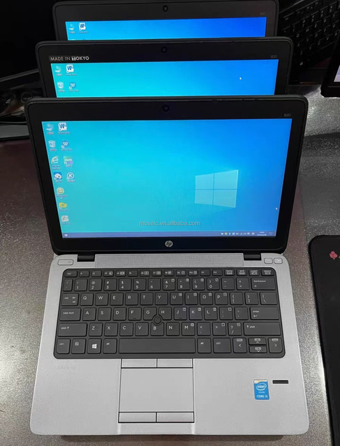 Hot Dubai Stock for HP 820g2 5gen 8G 500G I5 Clean Business Laptop Cheap Study Computer Commercial Wholesale Price Notebook