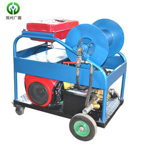 Limpiador de alta presión de 300mm, tubo de drenaje, limpieza de aguas residuales, máquina de chorro de agua - Product Image 6