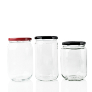 200ml 350ml 400ml 500ml Envases de vidrio para alimentos Frasco de vidrio para mantequilla de maní con tapas de rosca - Product Image 4