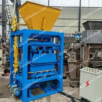 Machine automatique de fabrication de blocs de ciment écoénergétique avec moteur, boîte de vitesses et roulement pour la production de briques creuses