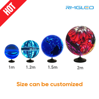 Pantallas LED Flexibles P3 P4 para Interiores, Pantalla LED Esférica de Video HD, Pantalla LED Esférica