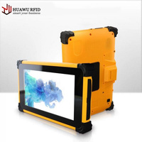 HUAWU Tablette PC robuste Scanner industriel Android 4G LTE NFC Lecteur RFID UHF
