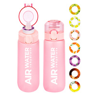 Nouvelle version mate 750ml tasses personnalisées logo couleur arôme odeur Smaken air parfumé bouteille d'eau avec dosettes aromatisées