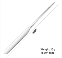 Spatule en acier inoxydable pour masque facial, outil de maquillage pour une couverture uniforme et un correcteur, spatule cosmétique, grattoir, palette, bâton de mélange